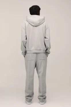 boohooMAN Sweat À Casynthétiqueche Zippé Oversize Coupe Boxy 500gsm Poids Lourd<Homme Sweats À Capuche Et Sweatshirts|Sweats À Capuche Et Sweats