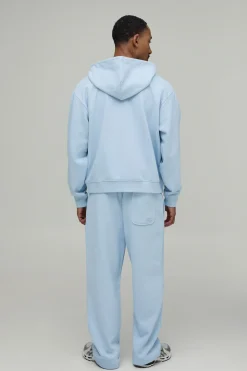 Sweat À Casynthétiqueche Zippé Oversize Coupe Boxy 480 G/m² Poids Lourd