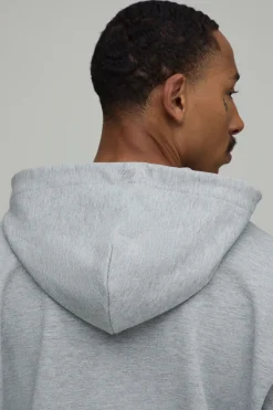 Sweat À Casynthétiqueche Zippé Oversize Boxy Épais 480gsm