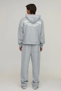 Sweat À Casynthétiqueche Zippé Oversize Ample Édition Limitée