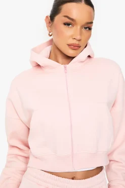 Sweat À Casynthétiqueche Zippé Oversize Boxy À Manches Ballon
