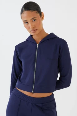 Sweat À Casynthétiqueche Zippé Supersoft Coupe Boxy Dsgn Studio