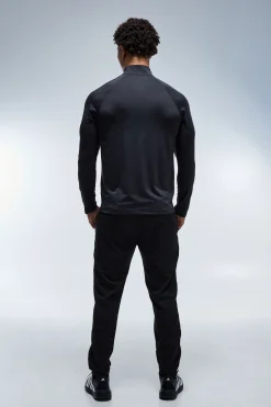 boohooMAN Sweat Homme Active Gold Performance Coupe Regular Col Zippé 1/4<Homme/Femme Tout Afficher Activewear|Athleisure