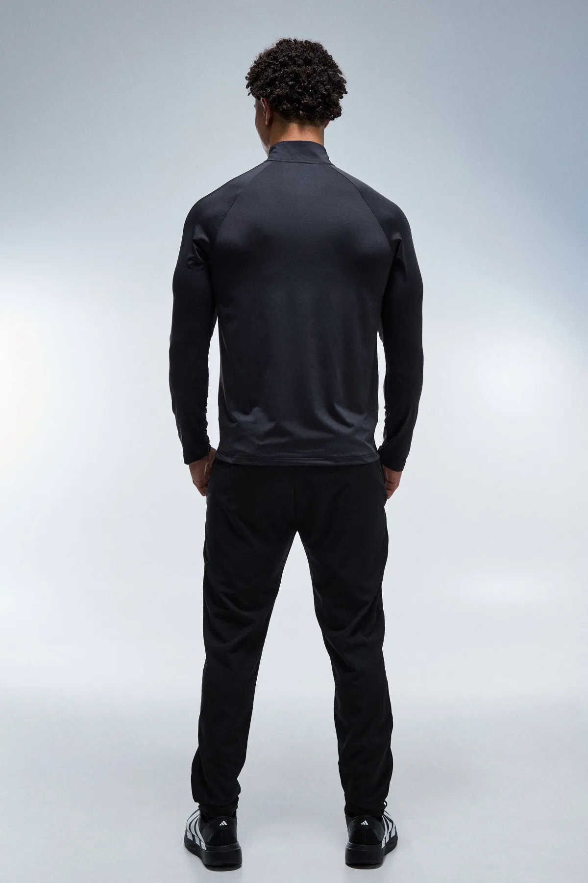 boohooMAN Sweat Homme Active Gold Performance Coupe Regular Col Zippé 1/4<Homme/Femme Tout Afficher Activewear|Athleisure