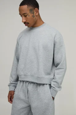 boohooMAN Sweatshirt Ample Oversize Et Jogger Large<Homme Survêtements