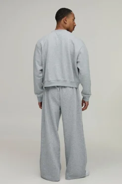 boohooMAN Sweatshirt Ample Oversize Et Jogger Large<Homme Survêtements