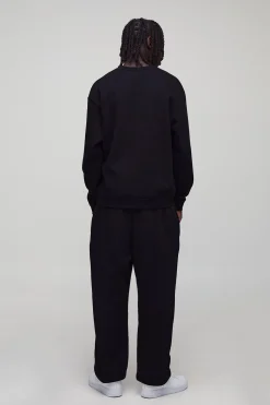 boohooMAN Sweat-shirt basique oversize à col ras du cou<Homme Sweats À Capuche Et Sweatshirts|Sweats À Capuche Et Sweats