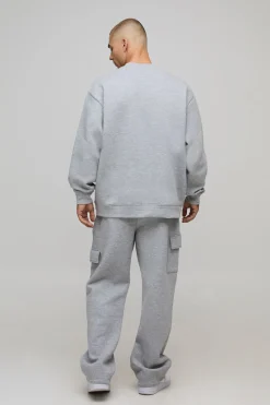 boohooMAN Sweat-shirt basique oversize à col rond<Homme Sweats À Capuche Et Sweatshirts|Sweats À Capuche Et Sweats
