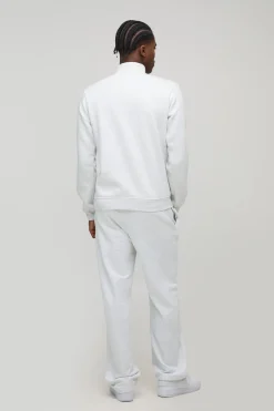 boohooMAN Sweat-shirt basique surdimensionné, à la coupe boxy, avec demi-zip et col entonnoir<Homme Tout Afficher|Sweats À Capuche Grande Taille