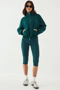 Sweat-shirt Bomber DSGN Studio Sport à Col Montant et Fermeture Zippée