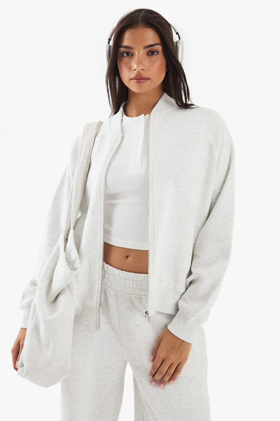 Sweatshirt Bomber Zip-Through DSGN Studio