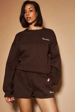 Sweat-shirt Col Rond Ample Dsgn Studio