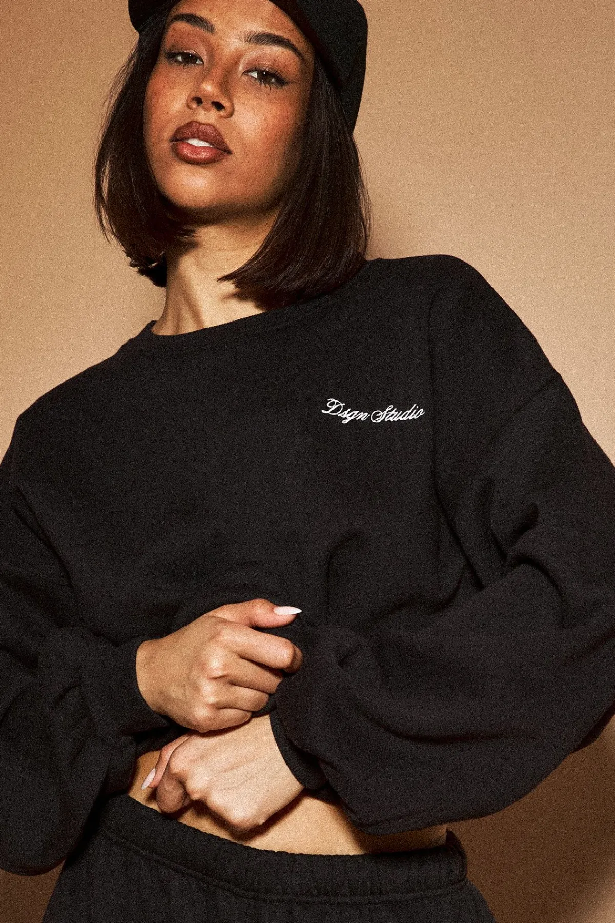 DSGN Studio Sweat-shirt Col Rond Ample<Femme Sweats À Capuche Et Sweats|Dsgn Studio