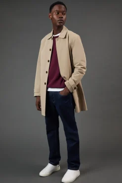 Sweat-shirt Col Rond Bordeaux