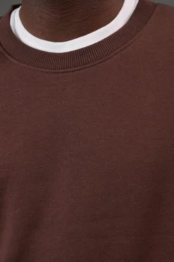Burton Sweat-shirt Col Rond Marron<Homme Sweats À Capuche Et Sweatshirts|Sweats À Capuche Et Sweats