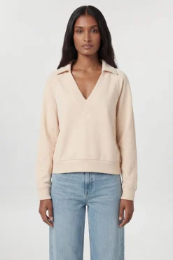 KarenMillen Sweat-shirt Col V Luxe Premium<Femme Loungewear|Ensembles