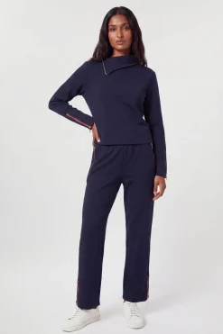 KarenMillen Sweat-shirt Décontracté En Mélange Viscose Avec Détail Zip<Femme Loungewear|Ensembles