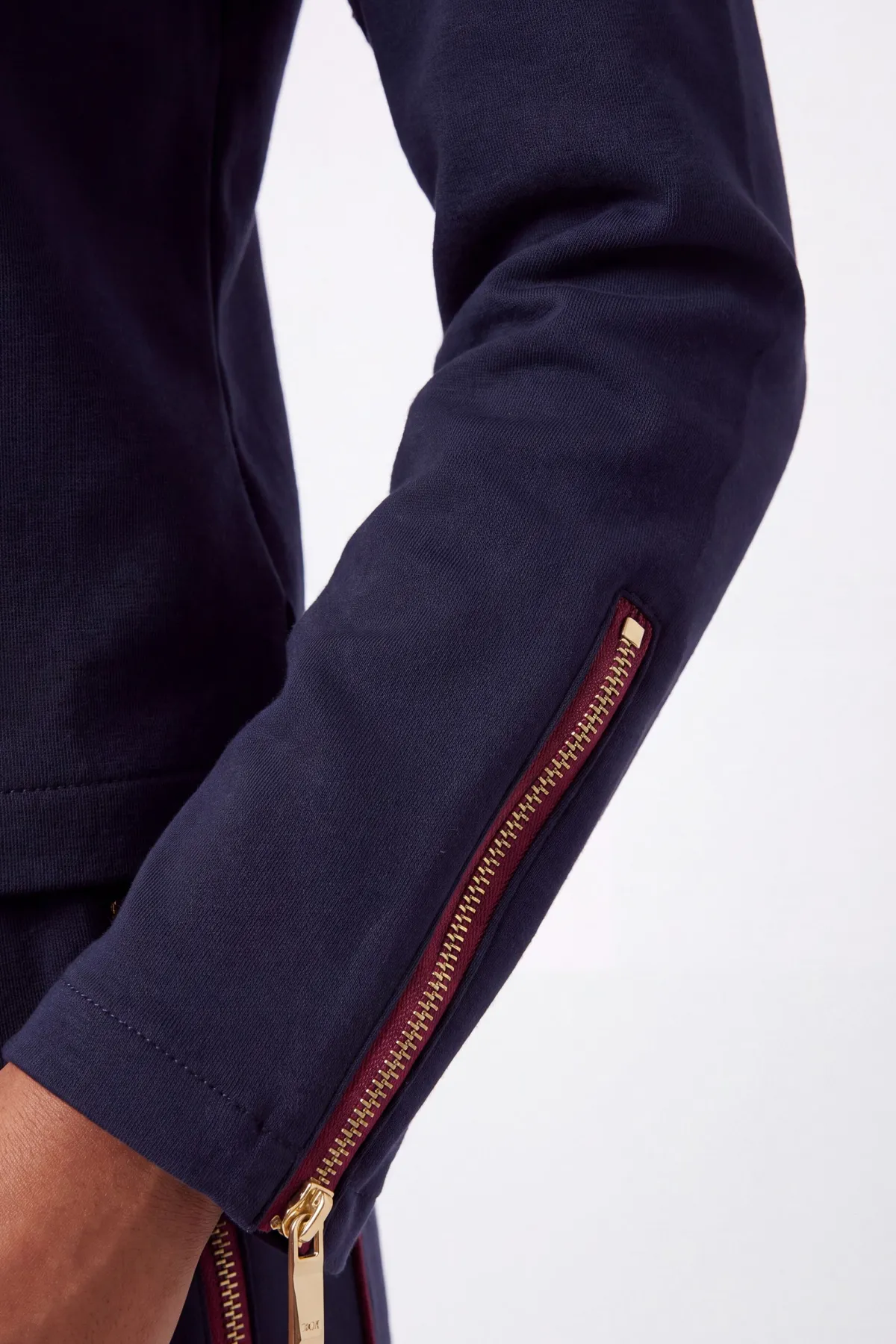 KarenMillen Sweat-shirt Décontracté En Mélange Viscose Avec Détail Zip<Femme Loungewear|Ensembles