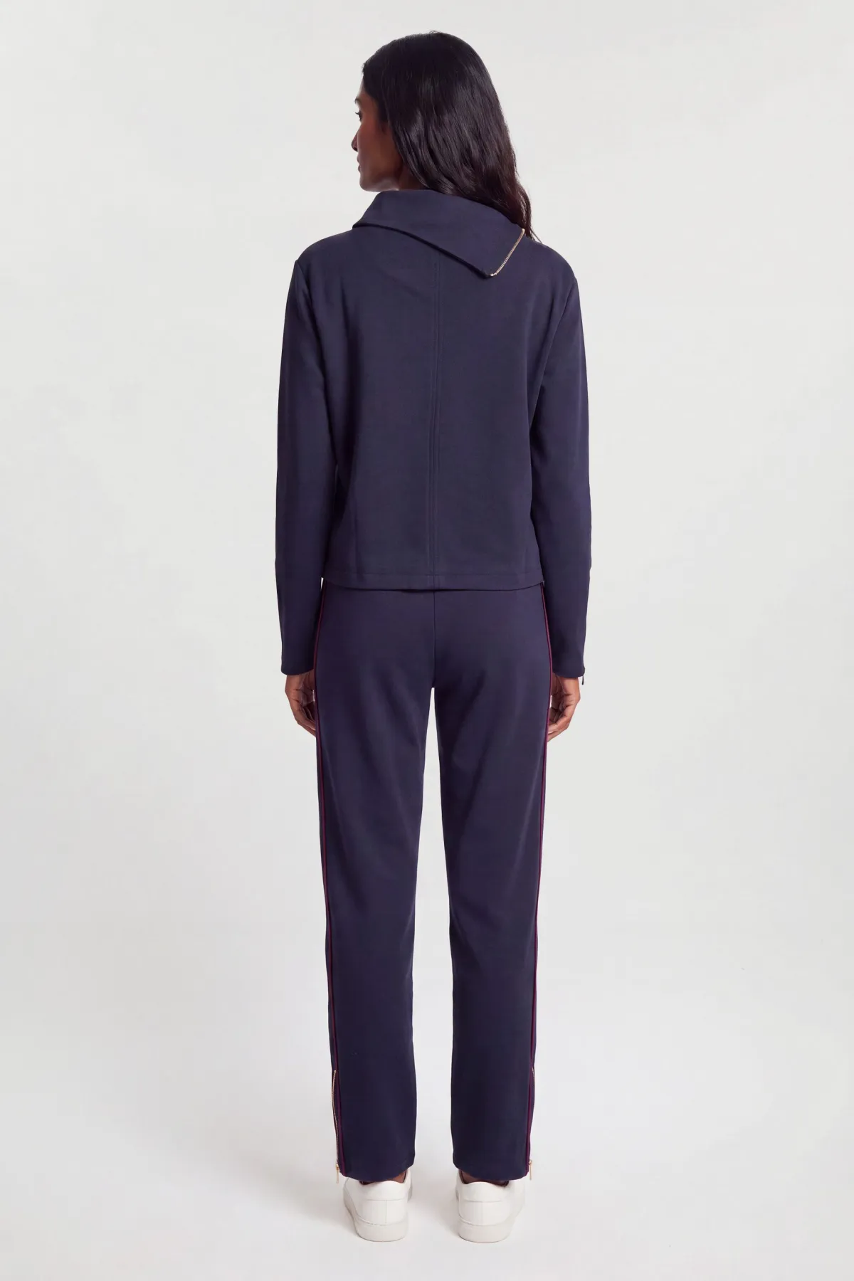 KarenMillen Sweat-shirt Décontracté En Mélange Viscose Avec Détail Zip<Femme Loungewear|Ensembles