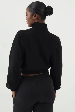 DSGN Studio Sweatshirt Sport Col Cheminée Raglan Bomber<Femme Sweats À Capuche Et Sweatshirts|Dsgn Studio