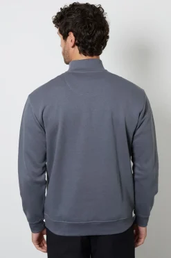 Burton Sweat-shirt En Jersey Gris À Demi-zip<Homme Sweats À Capuche Et Sweatshirts|Sweats À Capuche Et Sweats