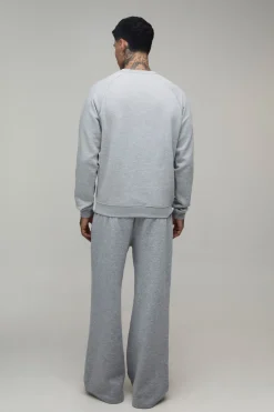 Sweat-shirt Essentiel Coupe Regular À Manches Raglan Tall