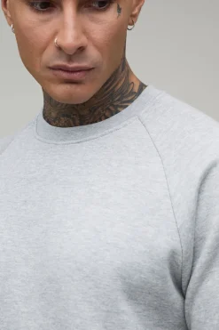 Sweat-shirt Essentiel Coupe Regular À Manches Raglan Tall