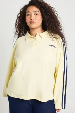 Sweatshirt Grande Taille À Manches Longues