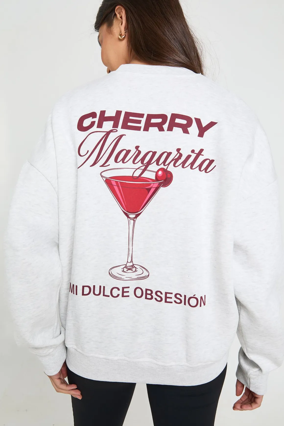 Sweat-shirt Imprimé Cherry Margarita