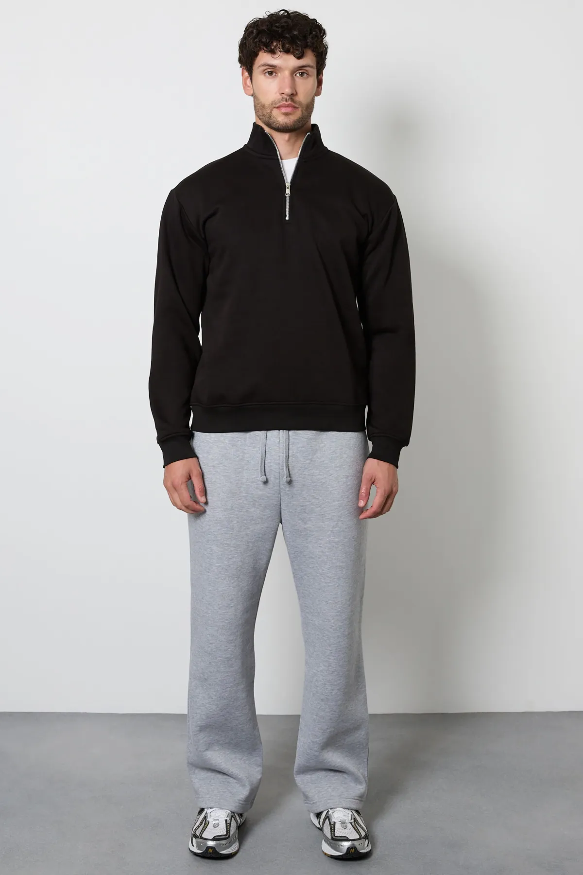 Burton Sweatshirt Jersey Noir à Demi-Zip<Homme Sweats À Capuche Et Sweatshirts|Sweats À Capuche Et Sweats