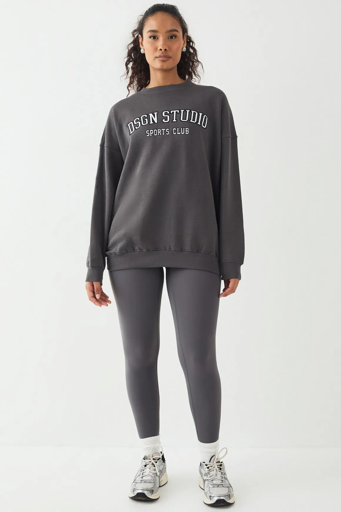 Sweatshirt Oversize à Appliqué DSGN Studio
