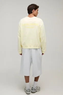 Sweat-shirt Oversize Boxy À Imprimé Worldwide