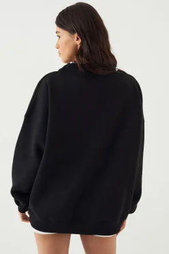 Sweat-shirt Oversize Col V DSGN Studio Sport