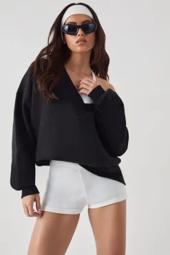 Sweat-shirt Oversize Col V DSGN Studio Sport