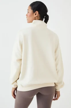 DSGN Studio Sweat-shirt Oversize À Col Zippé Health & Wellness<Femme Sweats À Capuche Et Sweatshirts|Dsgn Studio