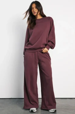 Sweat-shirt Oversize À Coutures Raglan