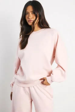 boohoo Sweat-shirt Oversize À Coutures Raglan<Femme Sweats À Capuche Et Sweatshirts|Basiques