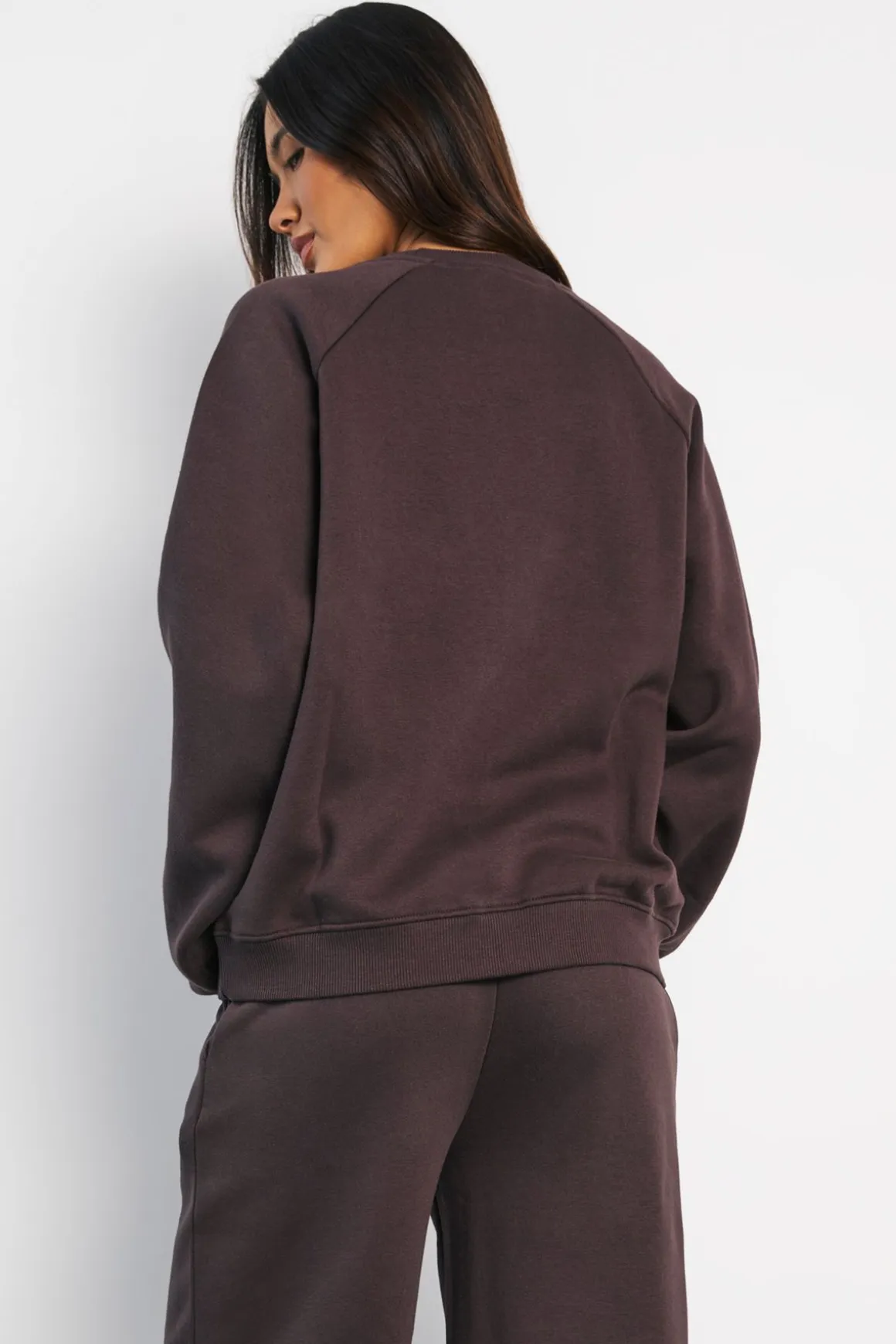 Sweat-shirt Oversize À Coutures Raglan