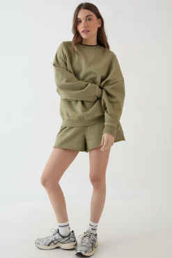 Sweat-shirt Oversized Délavé Épais Dsgn Studio