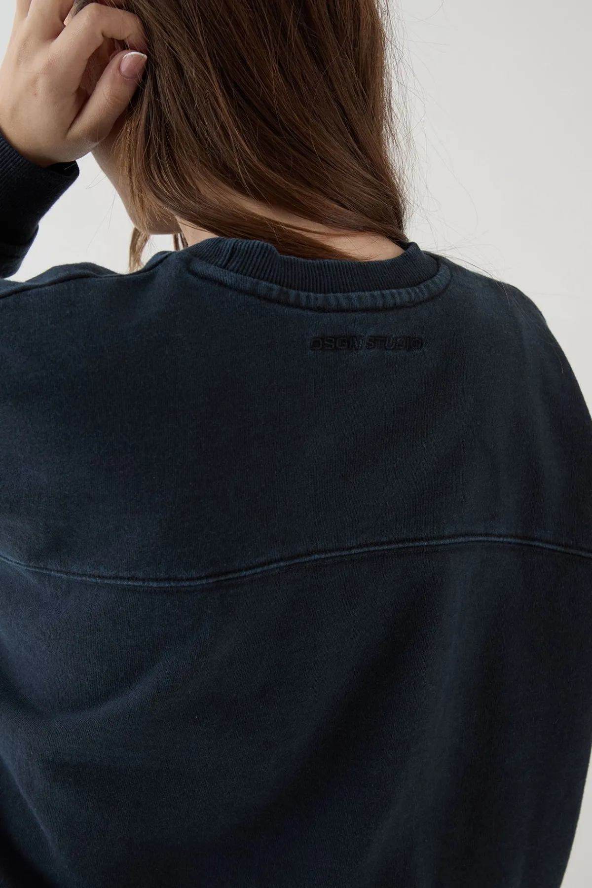 DSGN Studio Sweat-shirt Oversize Délavé Poids Lourd<Femme Sweats À Capuche Et Sweats|Dsgn Studio