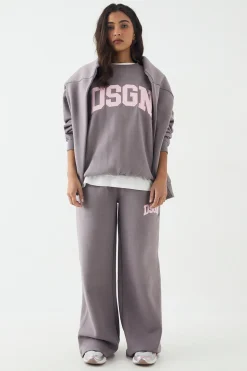 Sweat-shirt Oversize DSGN Studio avec Appliqué Cordon