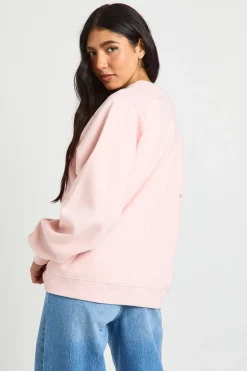 boohoo Sweat-shirt Oversize Grande Taille à Coutures Raglan<Femme Sweats À Capuche Et Sweatshirts|Basiques