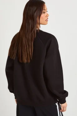 boohoo Sweat-shirt Oversize Grande Taille À Coutures Raglan<Femme Sweats À Capuche Et Sweatshirts|Basiques