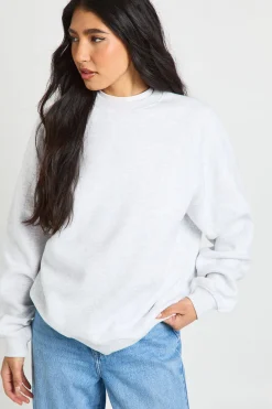 Sweatshirt Oversize Grande Taille À Coutures Raglan