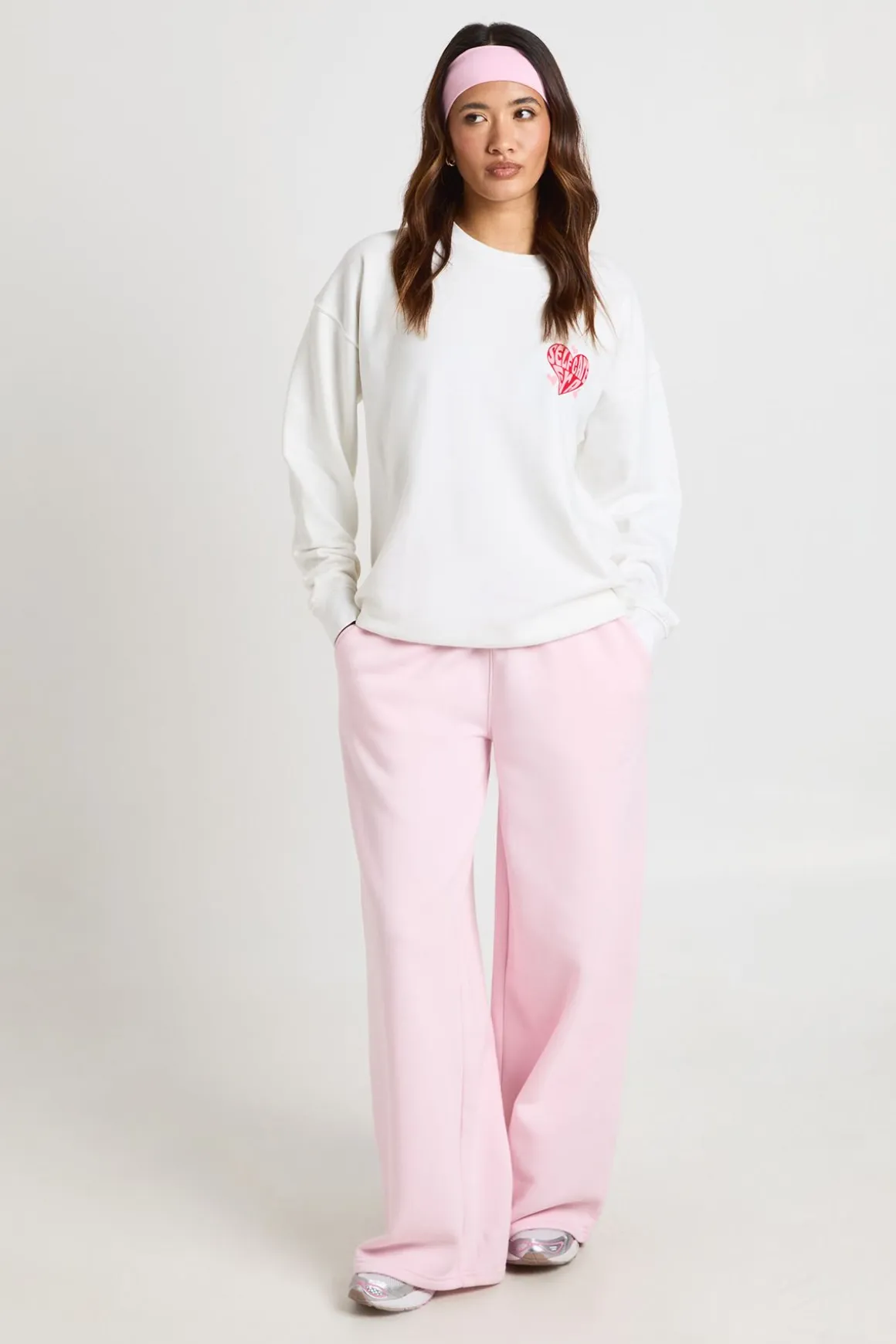 Sweat-shirt Oversize Imprimé Ère Du Self Care