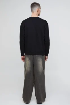 boohooMAN Sweatshirt Oversize Space Jam<Homme Sweats À Capuche Et Sweatshirts|Sweats À Capuche Et Sweats