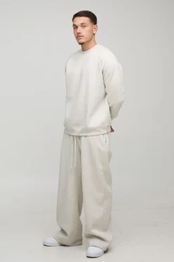 Sweatshirt Raglan surdimensionné Per Sempre en tissu épais