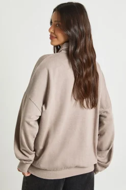 Sweatshirt Rugby Délavé
