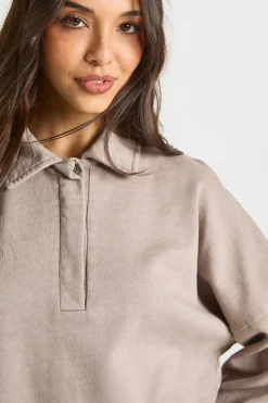 Sweatshirt Rugby Délavé