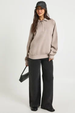 Sweatshirt Rugby Délavé